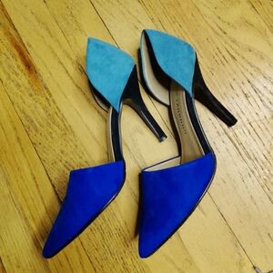 Chinese Laundry Blue and Teal Women's Heels